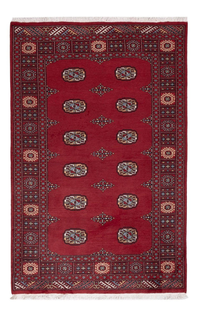 Pakistan Teppich - 180 x 119 cm - rot