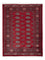 Pakistan Teppich - 179 x 139 cm - rot