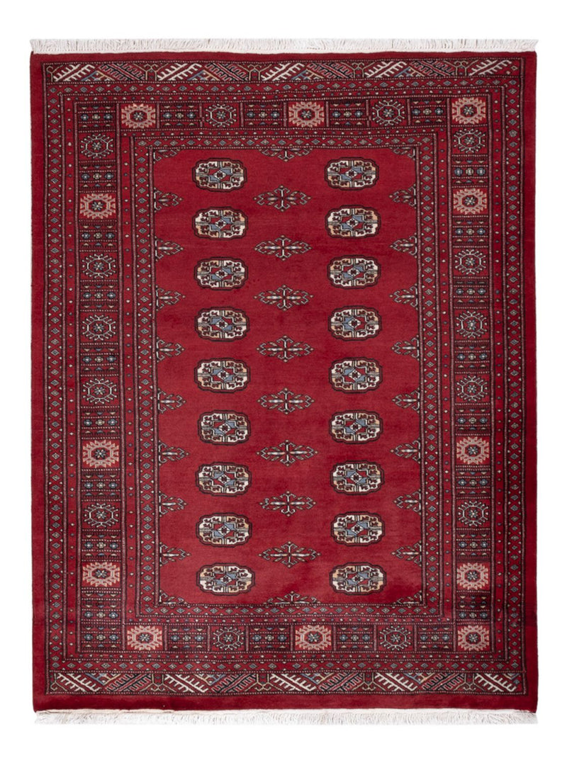 Pakistan Teppich - 179 x 139 cm - rot