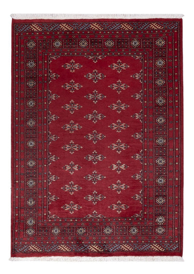 Pakistan Teppich 126x174cm - Orientteppich - rot