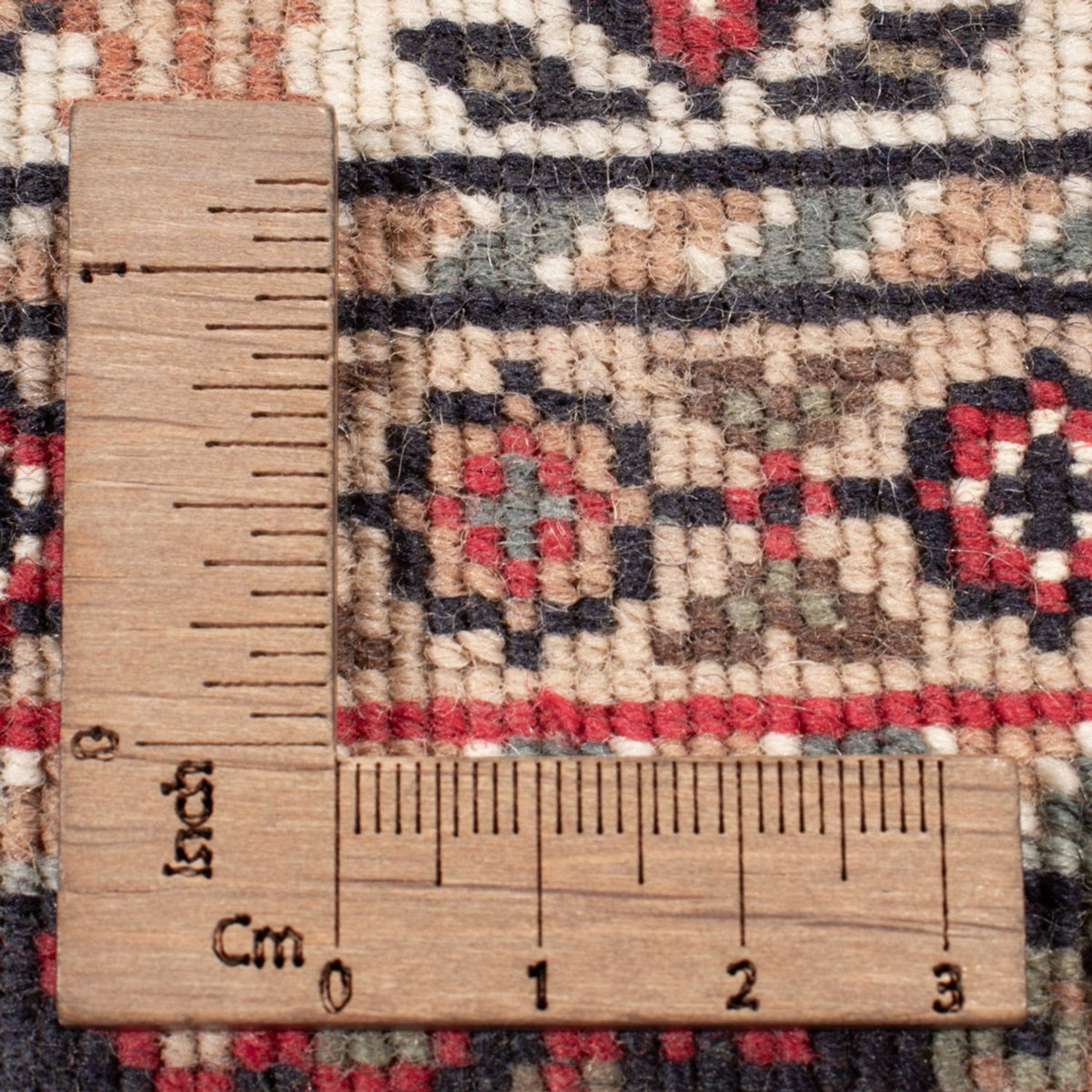 Orientteppich - Bidjar - Indus - 182 x 122 cm - dunkelbeige