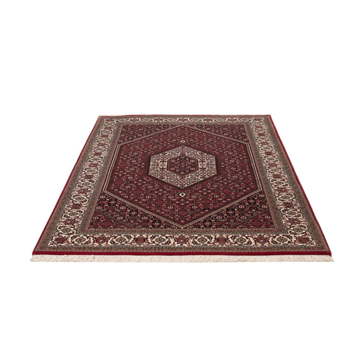 Orientteppich - Bidjar - Indus - 182 x 123 cm - dunkelbeige