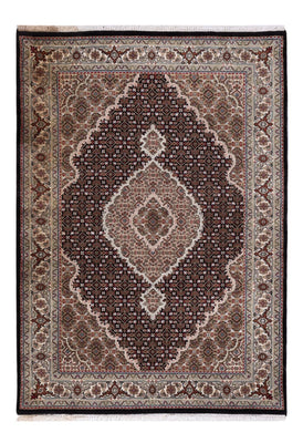 Orientteppich - Täbriz - 184 x 127 cm - dunkelbeige