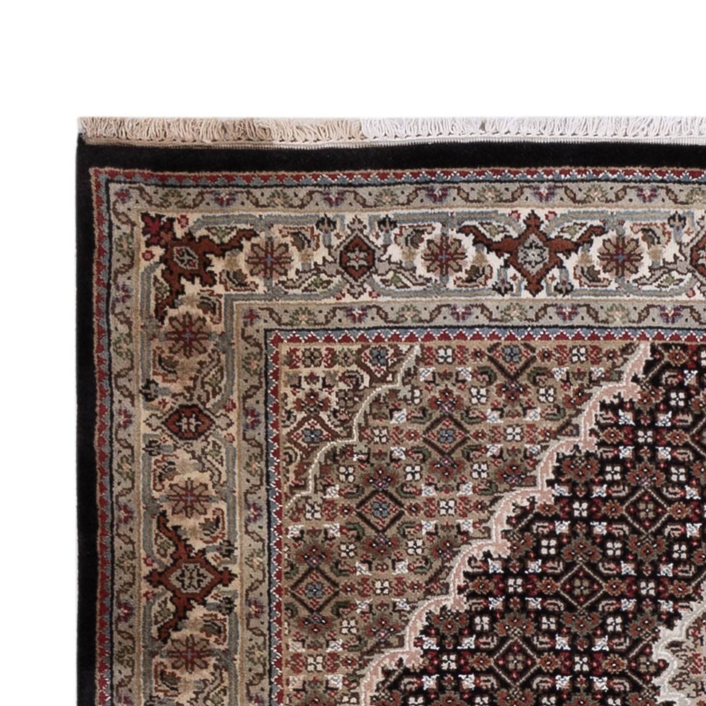 Indo Täbriz Teppich 184x127cm - Orientteppich