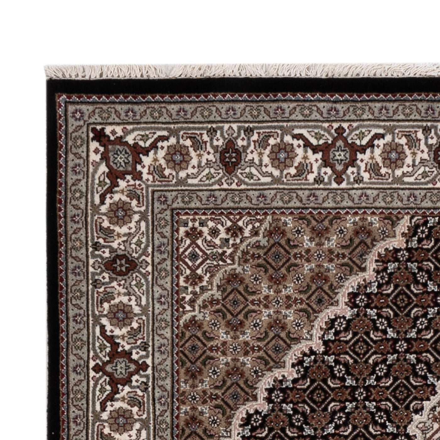 Indo Täbriz Teppich 184x124cm - Orientteppich