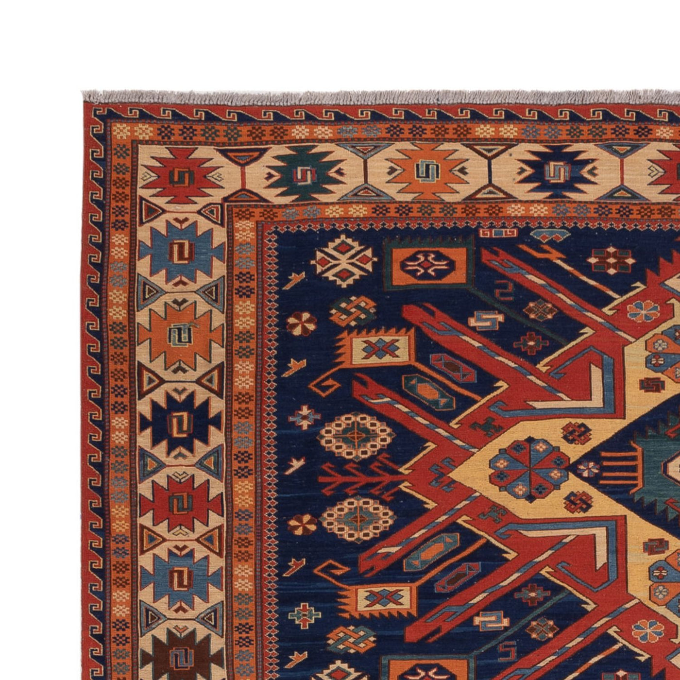 Kelim Afghan Teppich 299x214cm