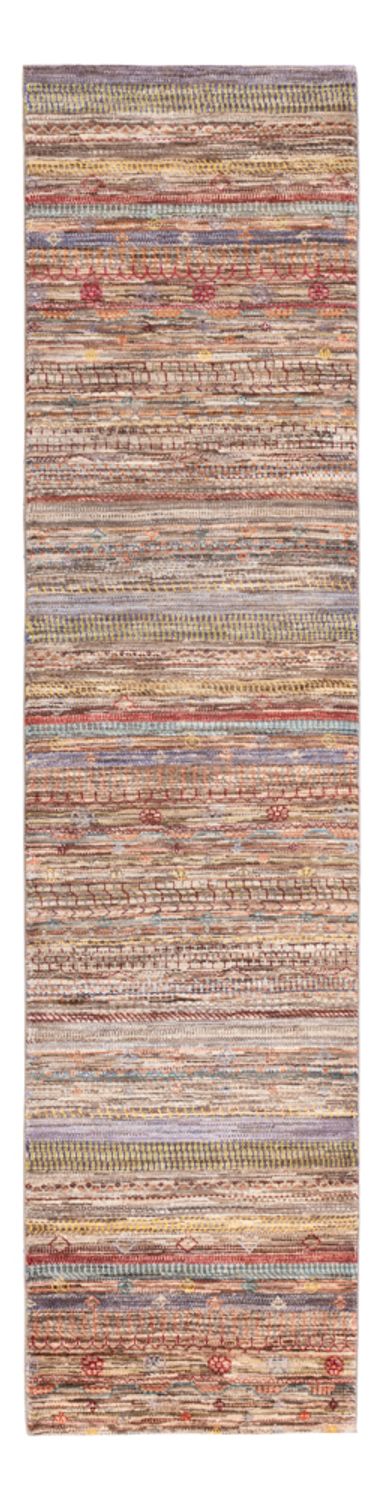 Gabbeh Persisch Teppich 78x340cm - Perserteppich Wollteppich