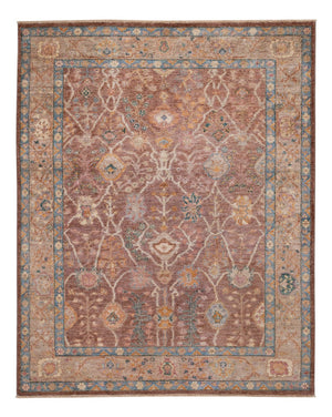 Ziegler Teppich - Usak - 194 x 152 cm - dunkelbeige
