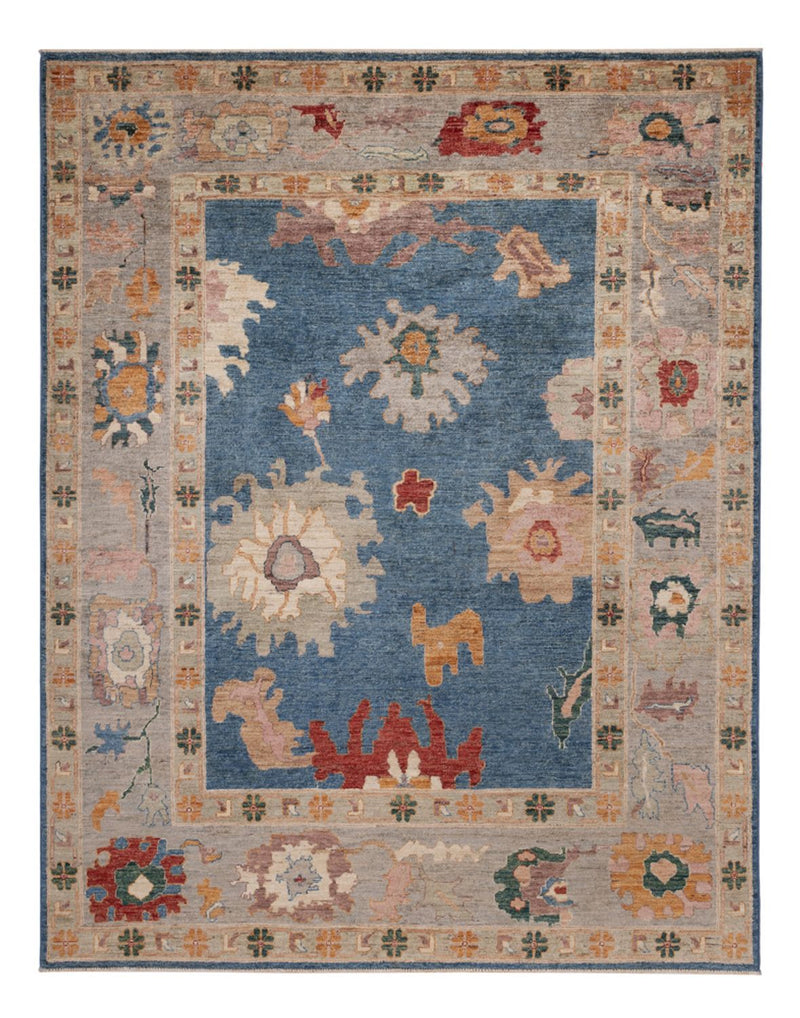 Ziegler Teppich - Usak - 260 x 204 cm - blau
