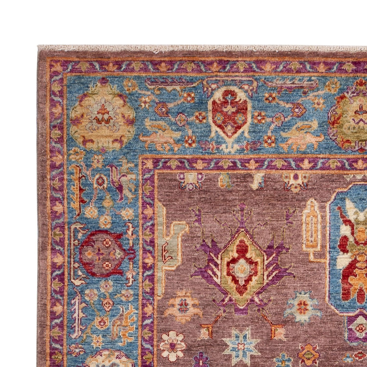 Ziegler Teppich - Usak - 237 x 169 cm - dunkelbeige