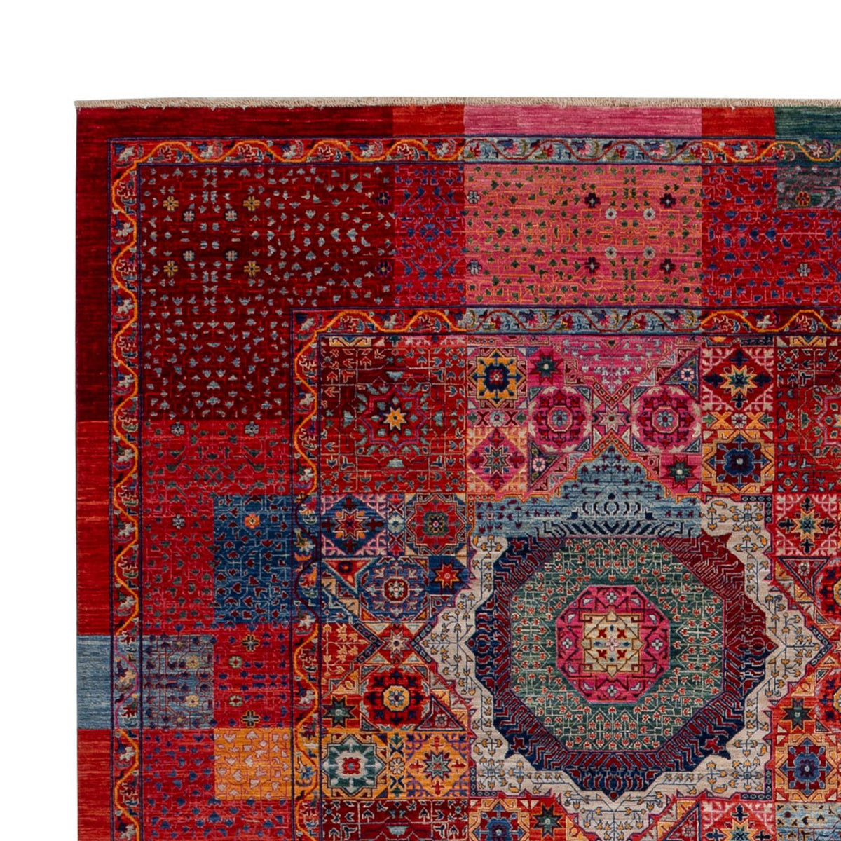 Designer Teppich - 272 x 360 cm - mehrfarbig