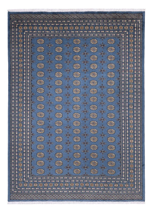 Afghan Teppich - Buchara - 344 x 248 cm - blau