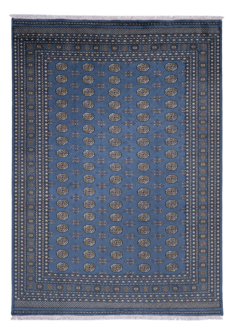 Afghan Teppich - Buchara - 341 x 240 cm - blau
