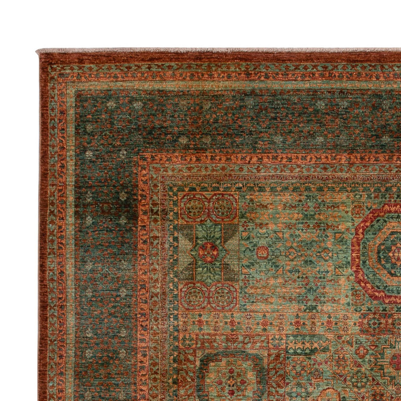 Ziegler Teppich - Ariana - 344 x 249 cm - dunkelgrün