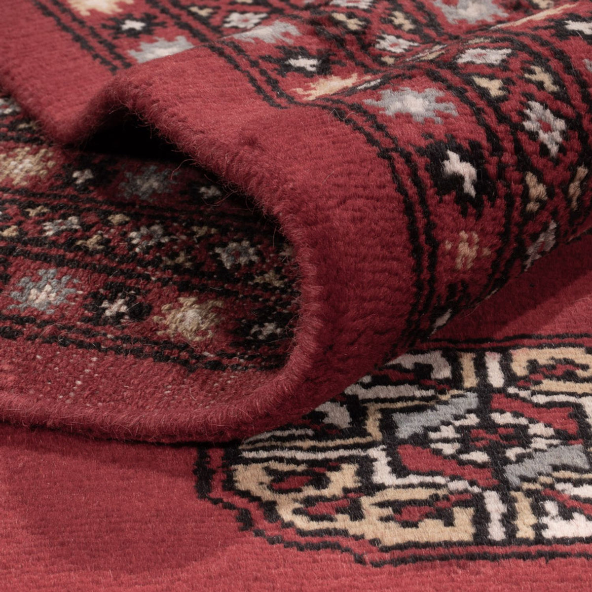 Afghan Teppich - Buchara - 380 x 277 cm - rot