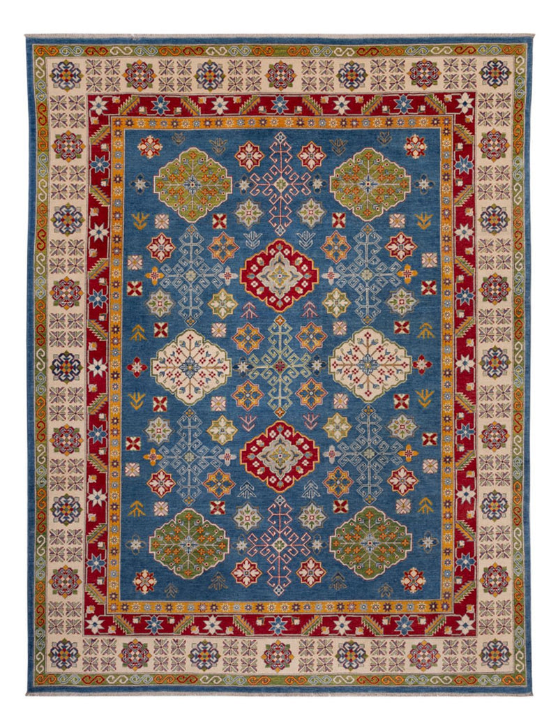 Ziegler Teppich - Kazak - 359 x 278 cm - blau