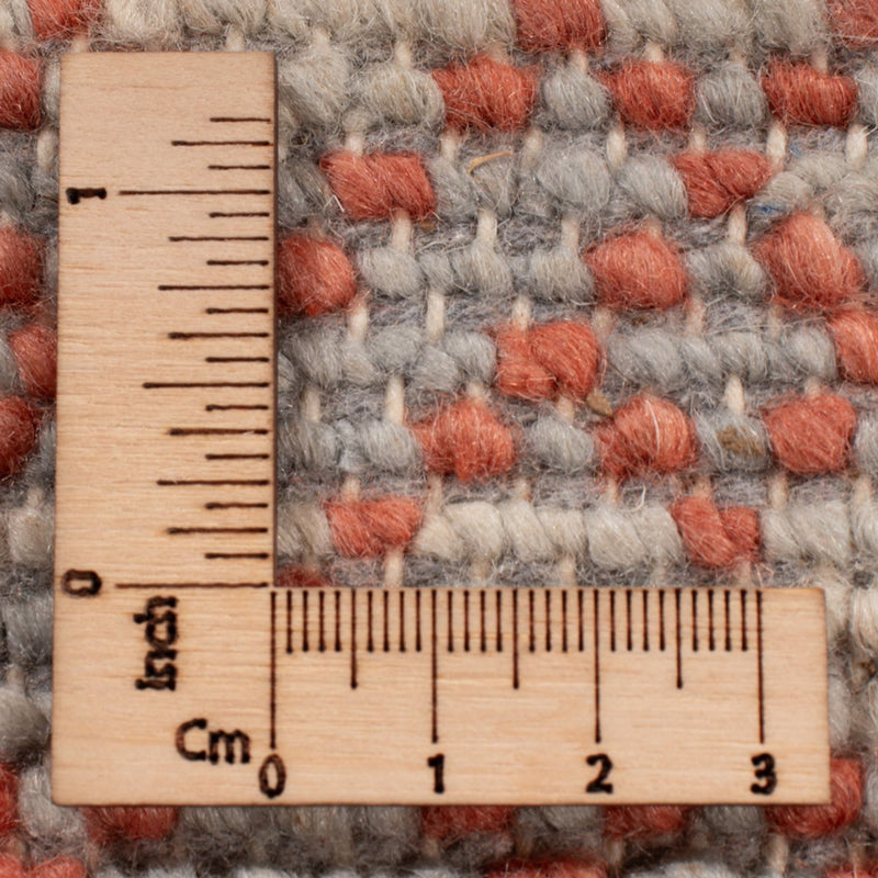 Designer Teppich - 368 x 276 cm - hellrot