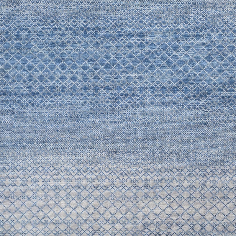 Designer Teppich - 365 x 277 cm - hellblau