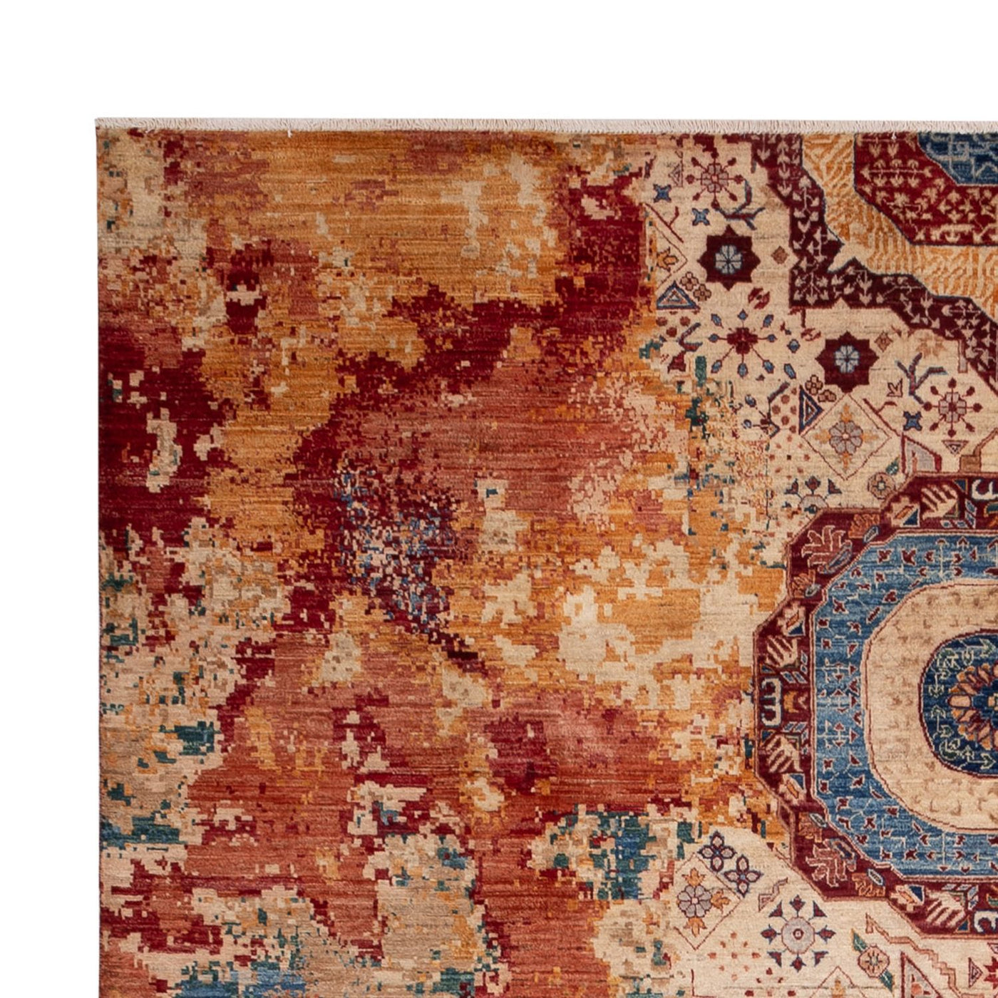 Designer Teppich - 335 x 246 cm - mehrfarbig