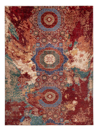 Designer Teppich - 340 x 248 cm - mehrfarbig