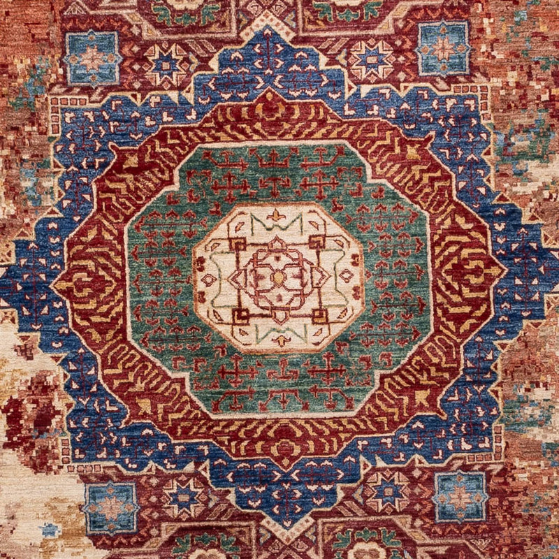 Designer Teppich - 340 x 248 cm - mehrfarbig