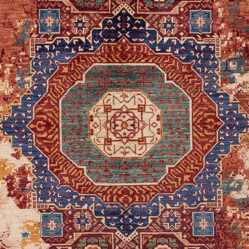 Designer Teppich - 346 x 245 cm - mehrfarbig