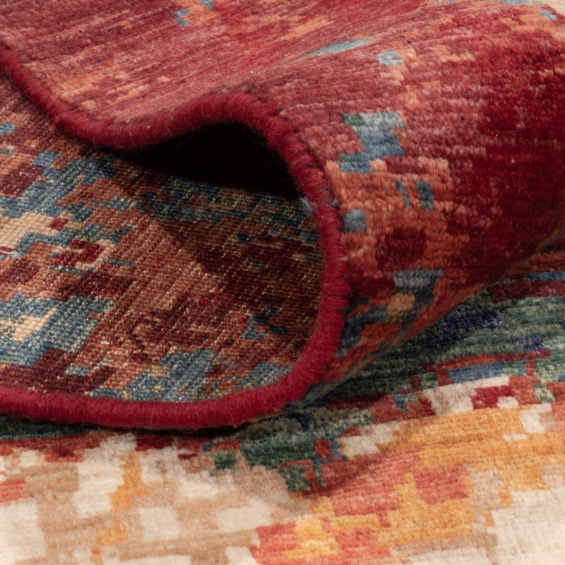 Designer Teppich - 346 x 245 cm - mehrfarbig