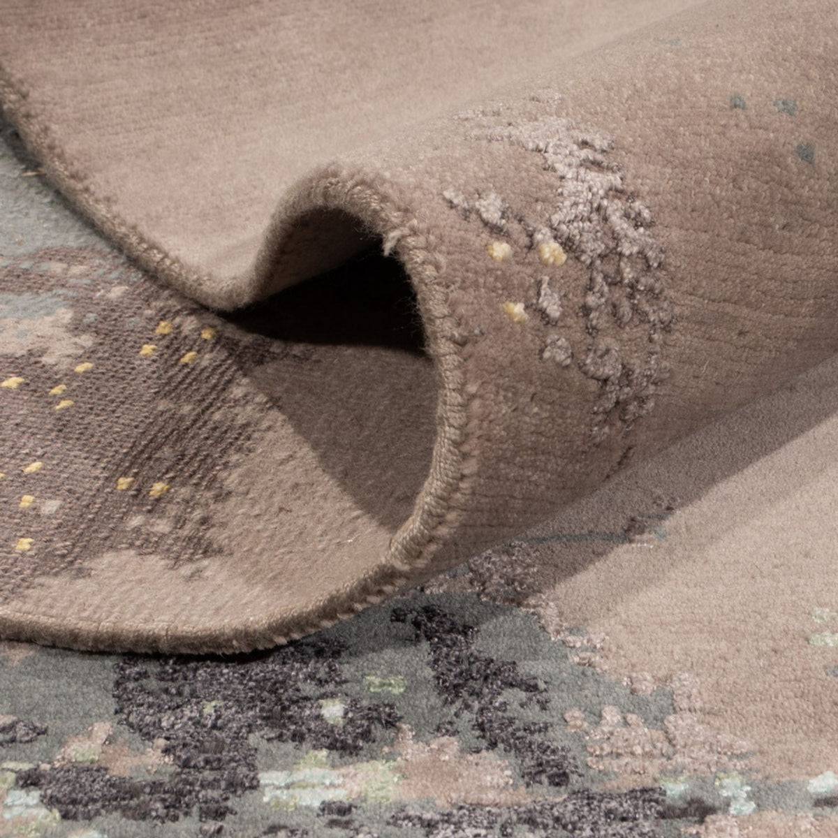 Designer Teppich - 354 x 256 cm - mehrfarbig