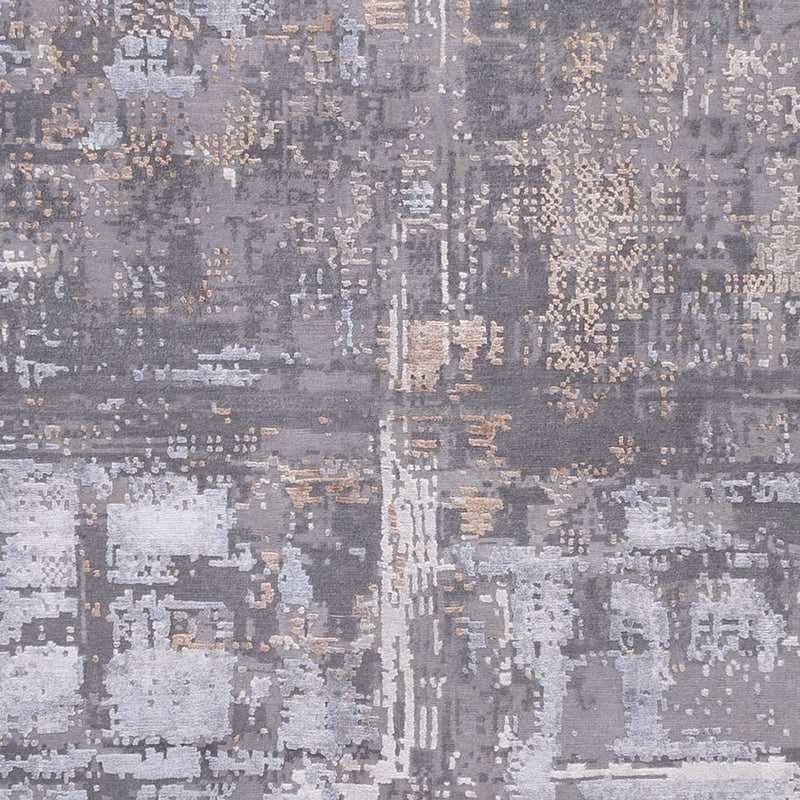 Designer Teppich - 353 x 250 cm - hellgrau