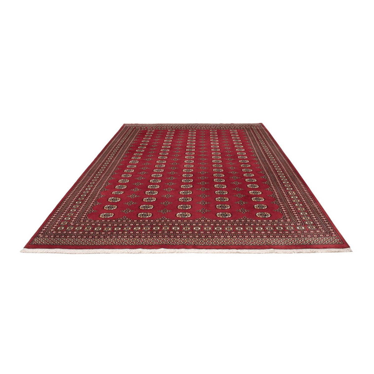 Afghan Teppich - Buchara - 387 x 276 cm - rot