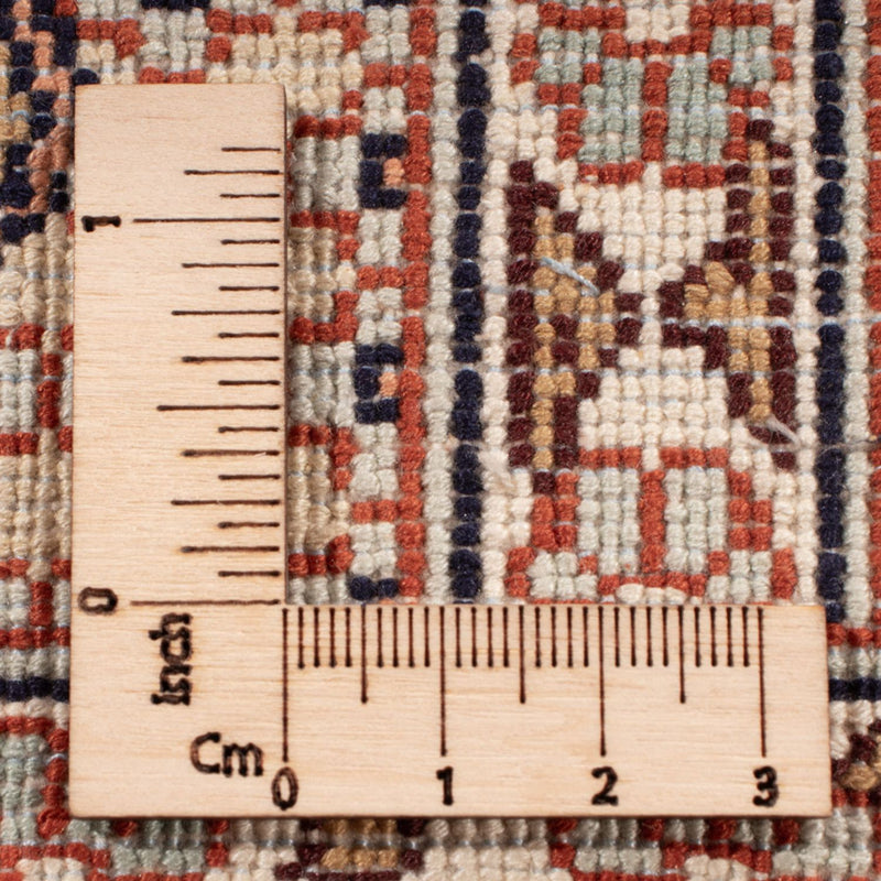 Seidenteppich - Kaschmir Seide - 362 x 274 cm - dunkelbeige