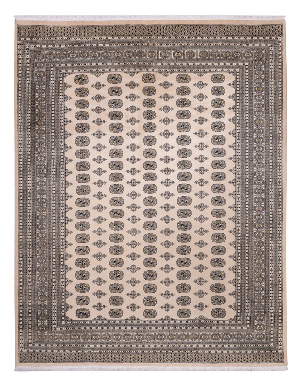 Afghan Teppich - Buchara - 359 x 278 cm - beige