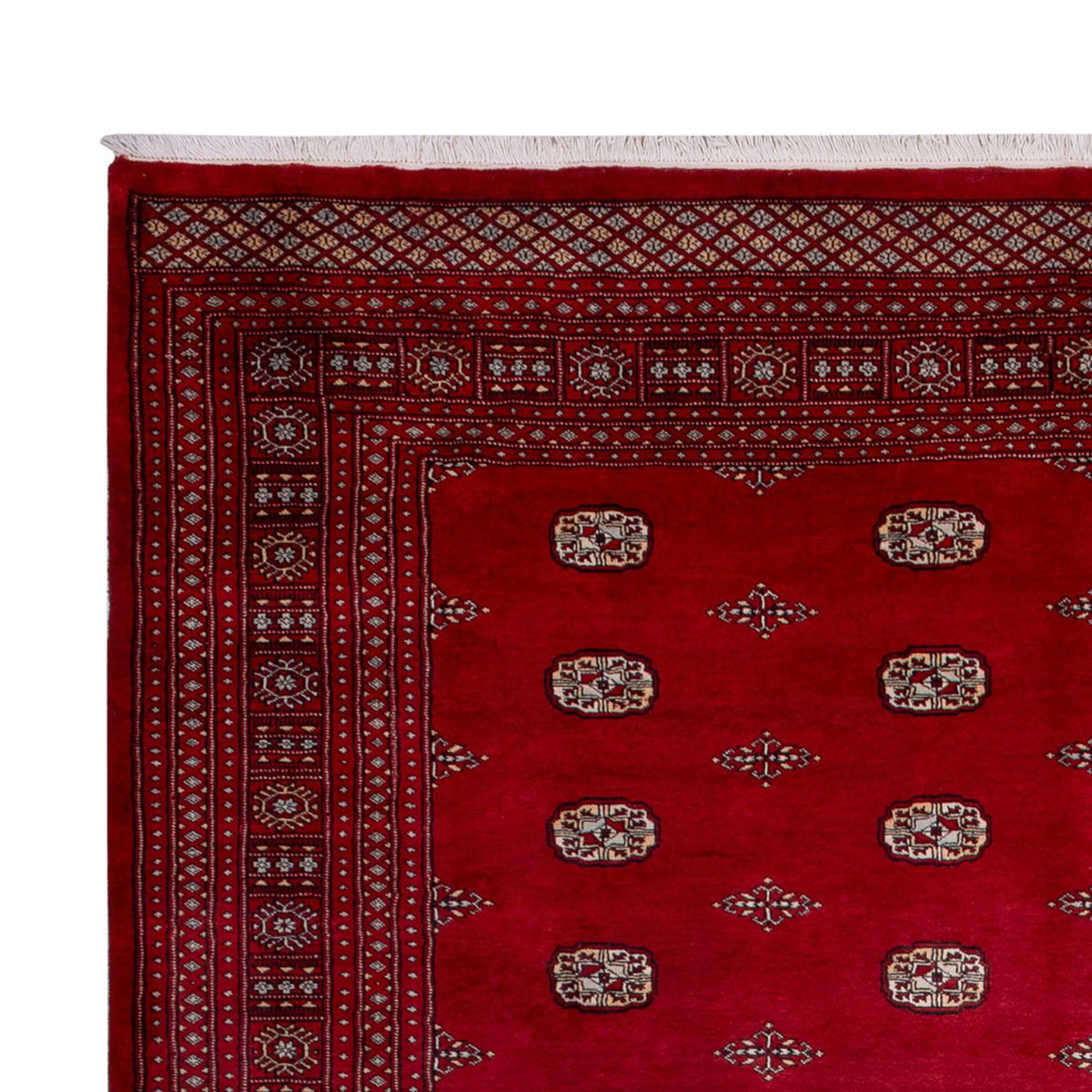 Afghan Teppich - Buchara - 364 x 283 cm - rot