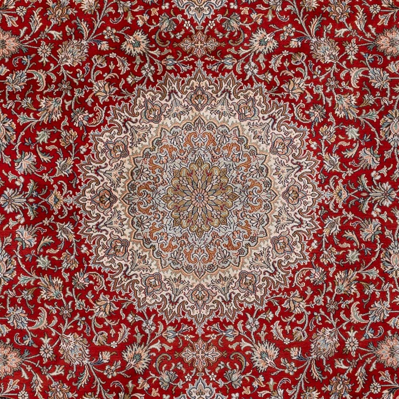 Seidenteppich - Kaschmir Seide - 327 x 244 cm - rot