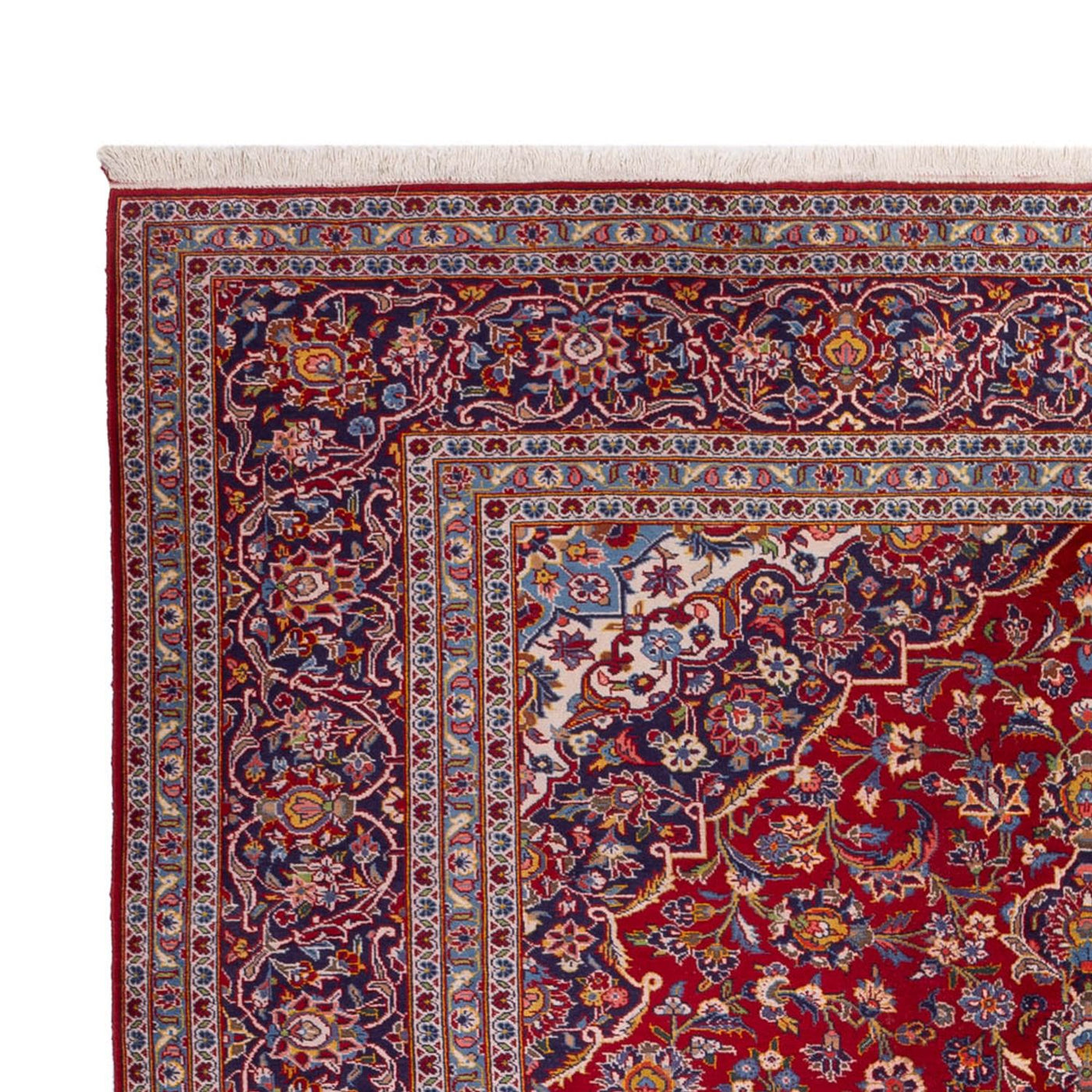 Keshan Teppich 370x261cm - Perserteppich