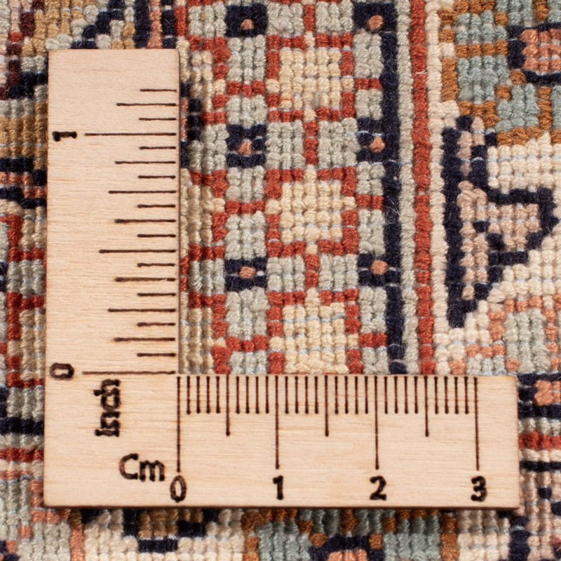 Seidenteppich - Kaschmir Seide - 372 x 277 cm - dunkelbeige