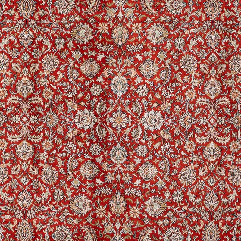 Seidenteppich - Kaschmir Seide - 340 x 250 cm - rot