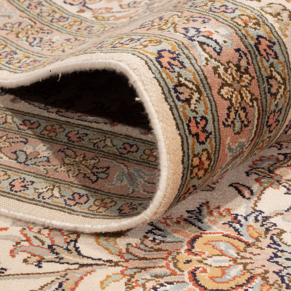 Seidenteppich - Kaschmir Seide - 320 x 249 cm - beige