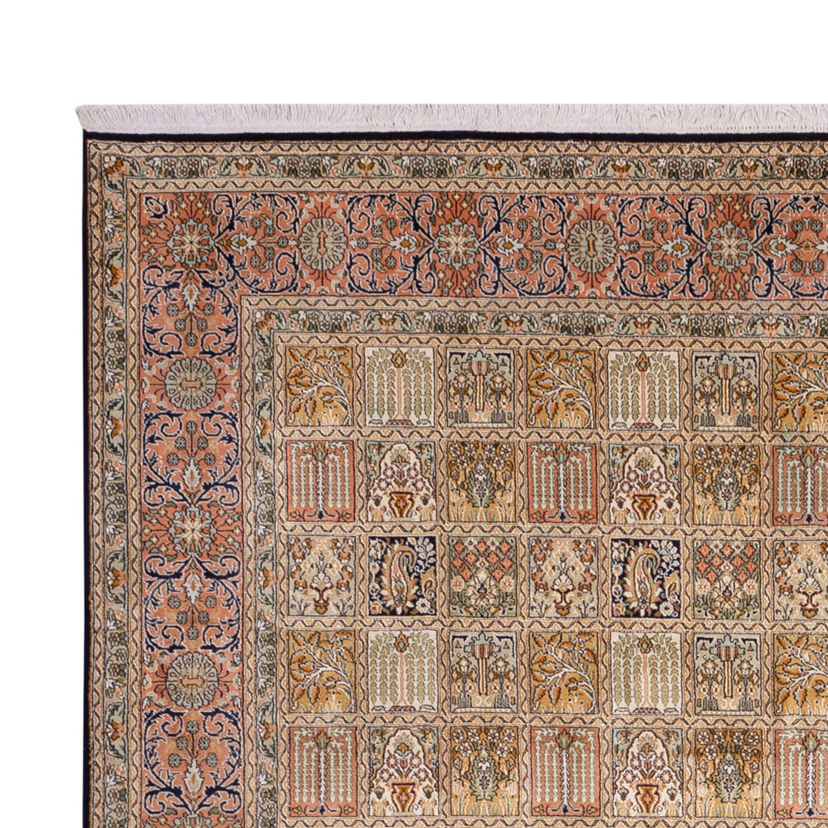 Kaschmir Seide Teppich 246x330cm - Orientteppich