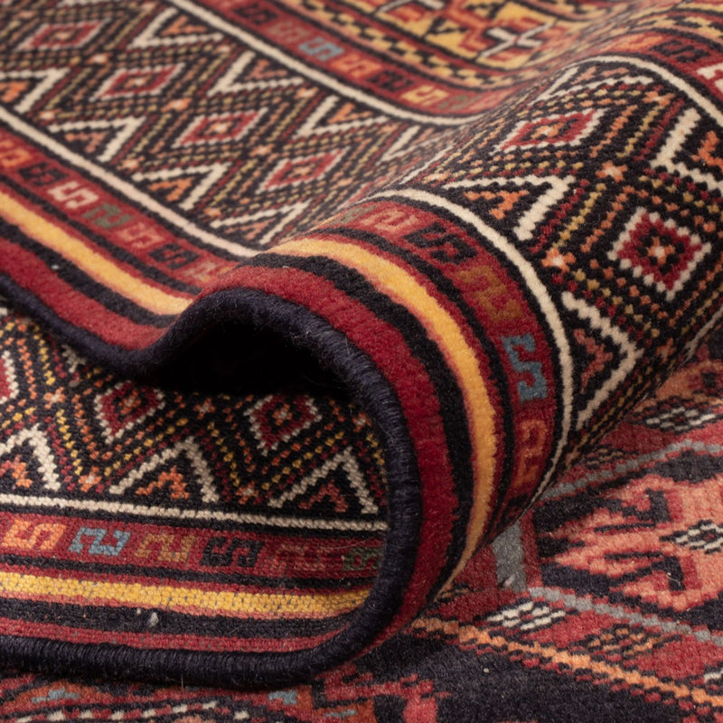 Afghan Teppich - 321 x 243 cm - dunkelrot