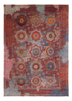 Designer Teppich - 423 x 300 cm - mehrfarbig