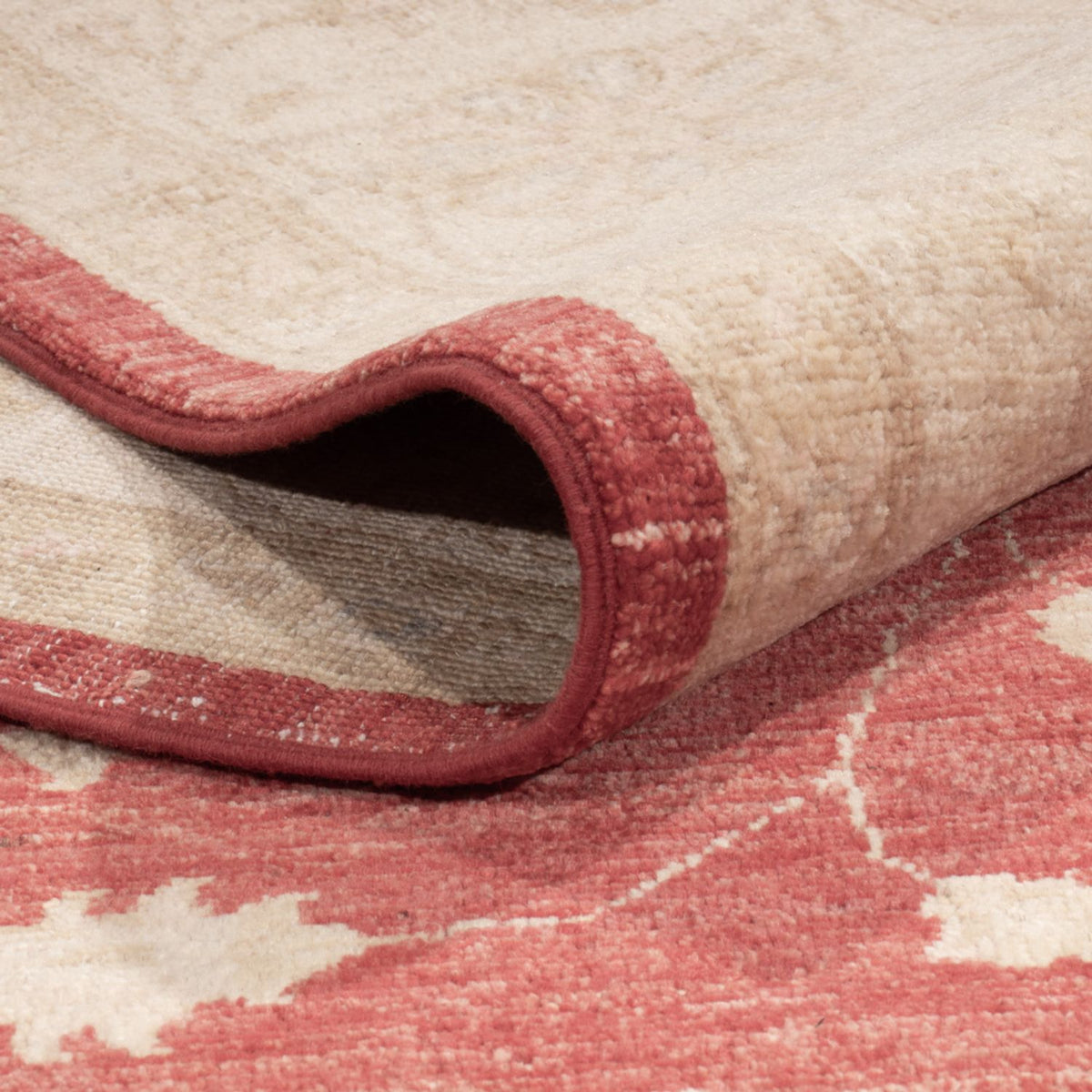 Ziegler Teppich - 413 x 198 cm - rot