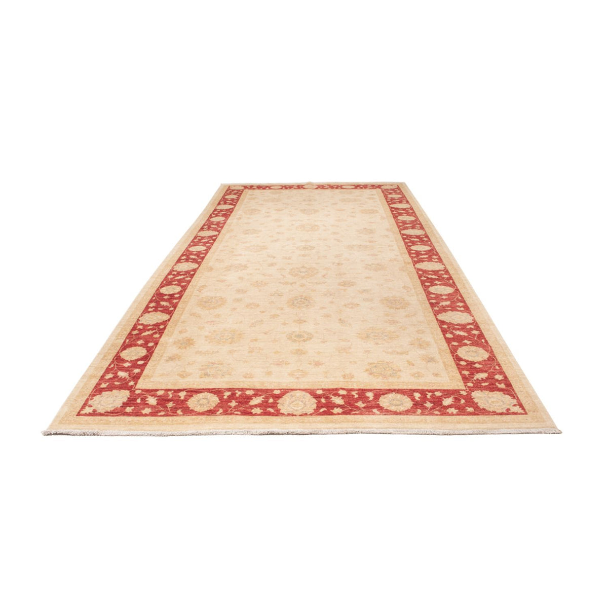 Ziegler Teppich - 412 x 198 cm - beige