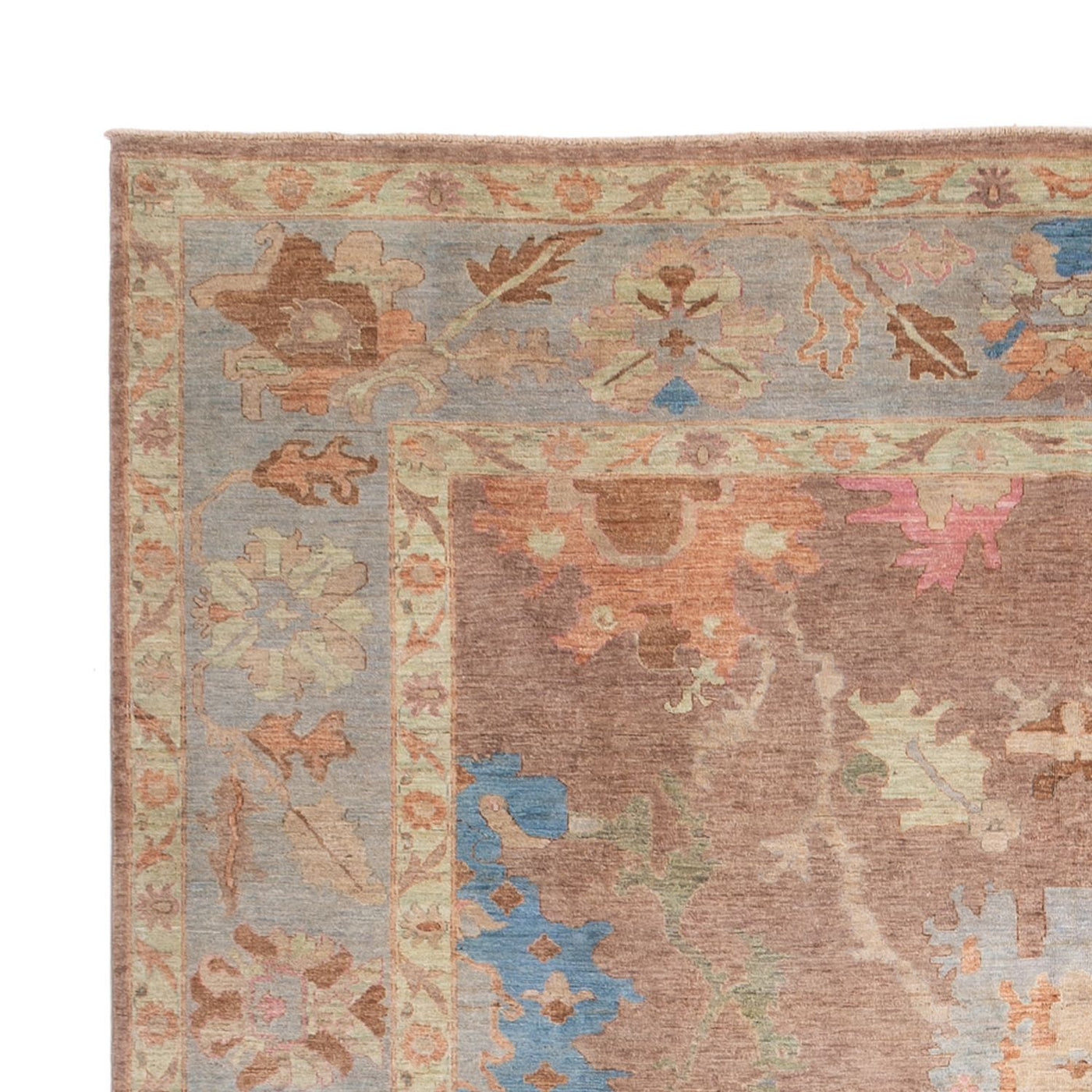 Ziegler Teppich - Usak - 410 x 315 cm - dunkelbeige