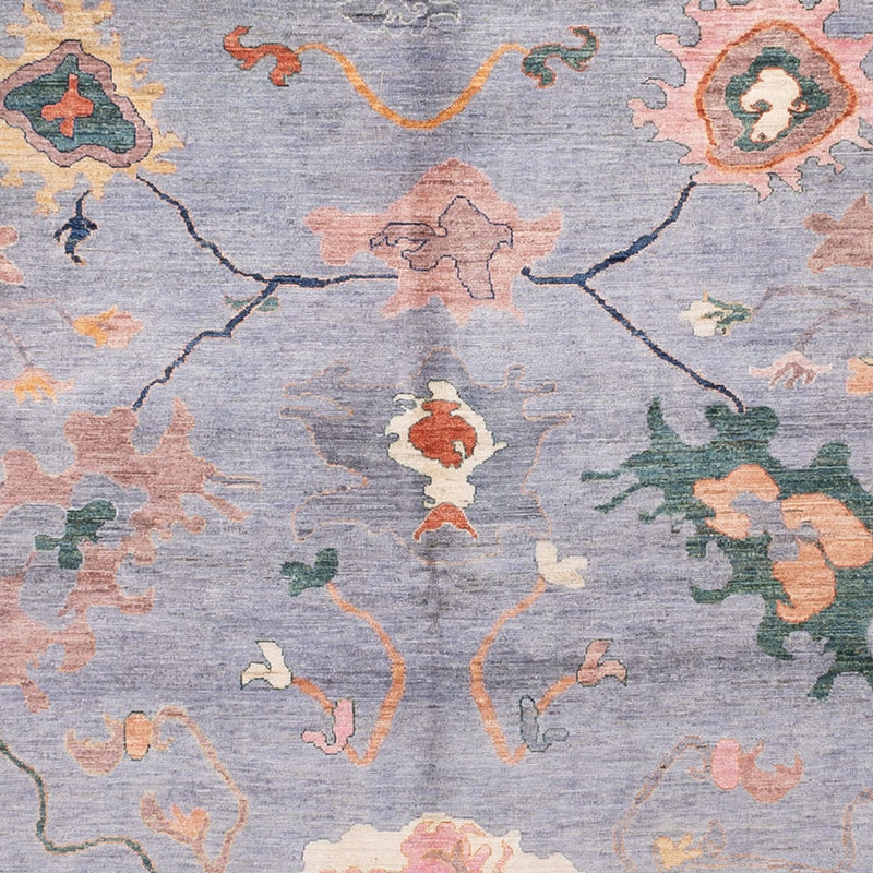 Ziegler Teppich - Usak - 397 x 300 cm - dunkelblau