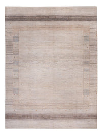 Gabbeh Teppich - Loribaft Indus - 396 x 300 cm - taupe