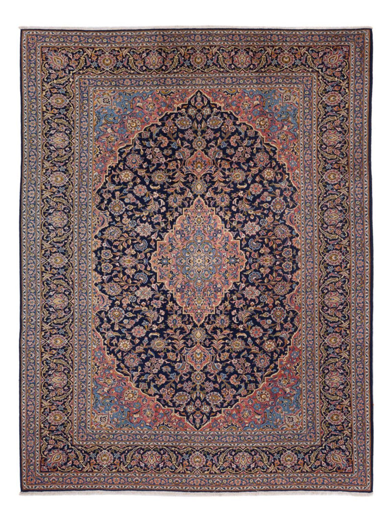 Perserteppich - Keshan - 355 x 264 cm - dunkelbeige