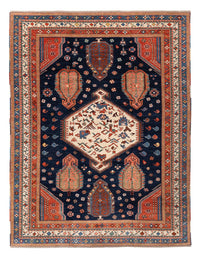 Ziegler Teppich - Kazak - 367 x 270 cm - dunkelblau