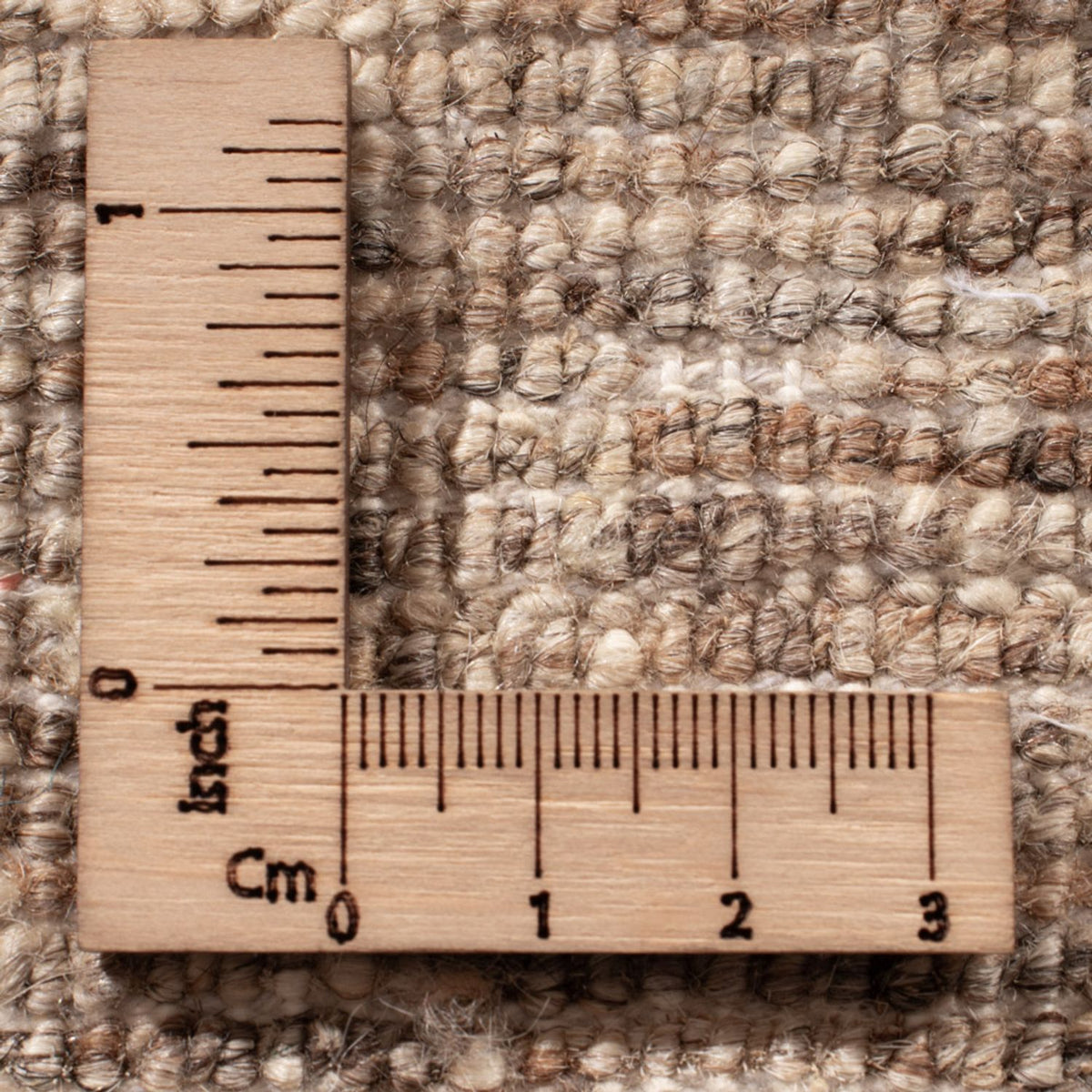 Berber Teppich quadratisch  - 200 x 200 cm - beige