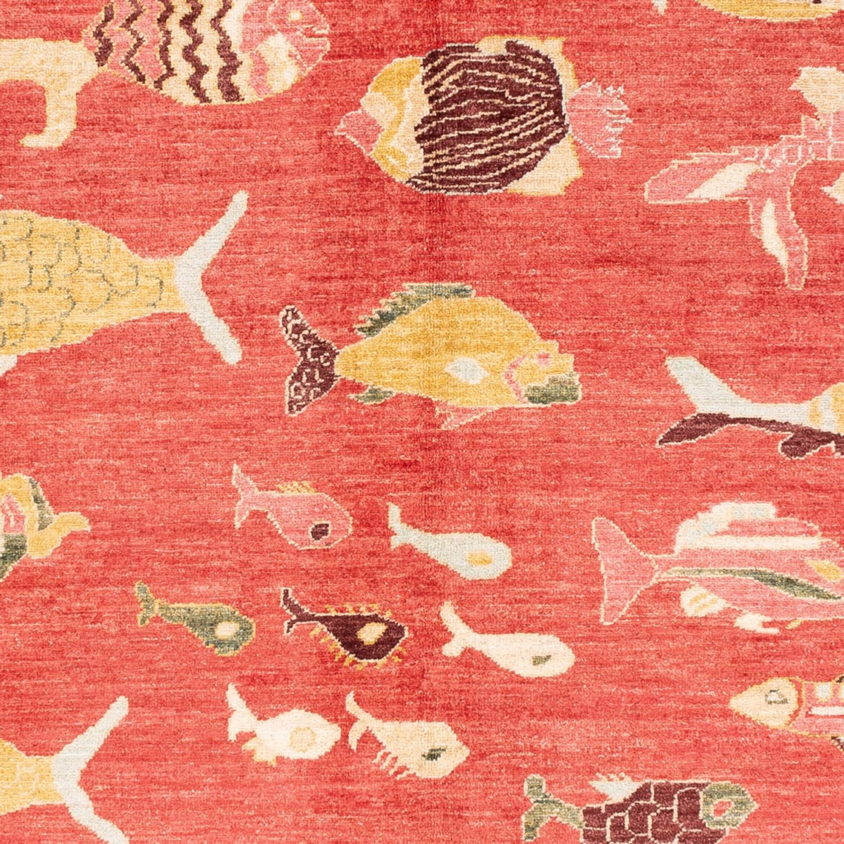 Designer Teppich - 296 x 205 cm - mehrfarbig